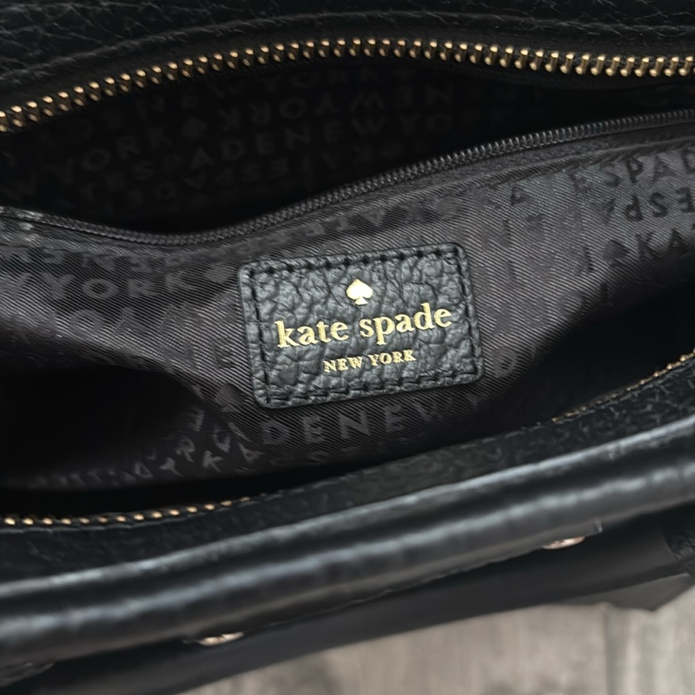 Kate Spade Black Satchel - Picture 5 of 7
